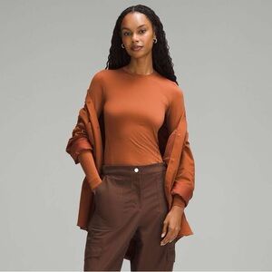 Lululemon Wundermost Crewneck Long-Sleeve Shirt